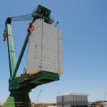 AMCM Pedestal Crane Counterweight Concrete Inspection